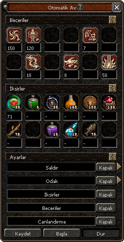 Metin2 Otomatik Av Rehberi